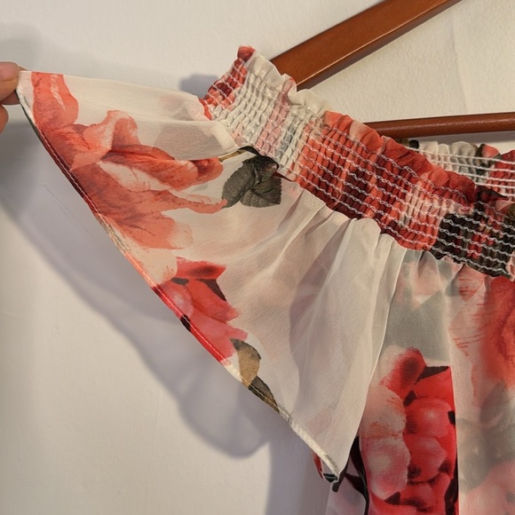 EUC SHOW ME YOUR MUMU TAMALE TOP IN RUMANTIC ROSE WOMEN’S SIZE M - Picture 5 of 5